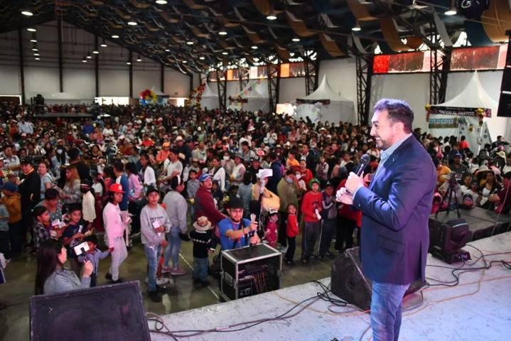 Fiesta, diversión y emoción se vivió en el segundo gran festival de las niñas y niños en Huamantla