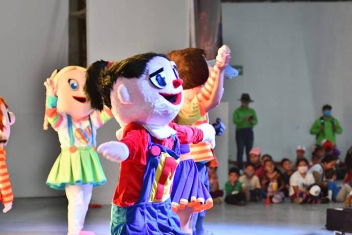 Fiesta, diversión y emoción se vivió en el segundo gran festival de las niñas y niños en Huamantla