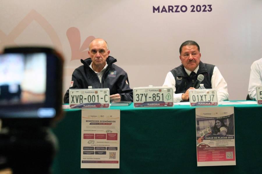 Mantiene CESESP trámite REPUVE gratuito en Tlaxcala