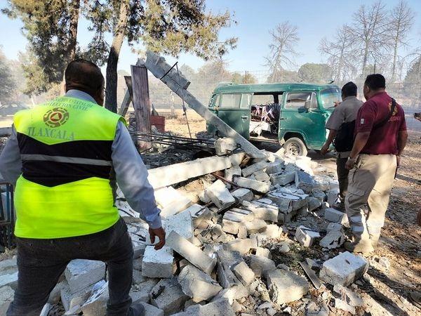 Fallece una de las personas heridas tras explosión de polvorín en Contla