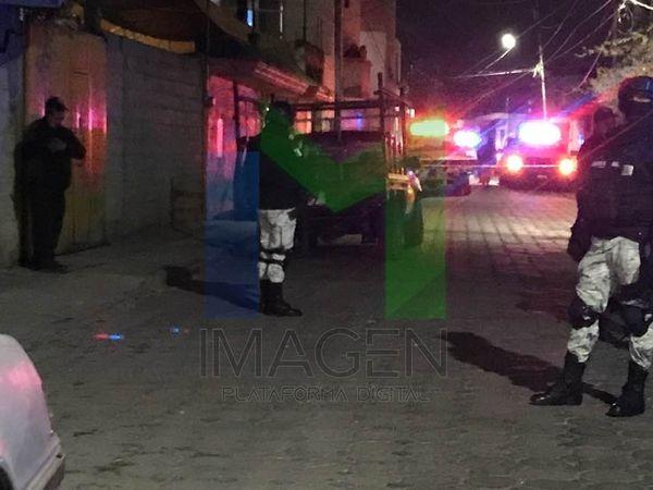 Balean a un hombre en Zacatelco; fue trasladado por sus propios medios 