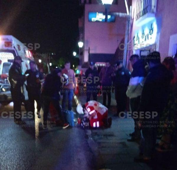 Fallece persona por impacto de arma de fuego en pleno centro de Tlaxcala