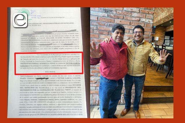 Líder de Morena denunciado por fraude 