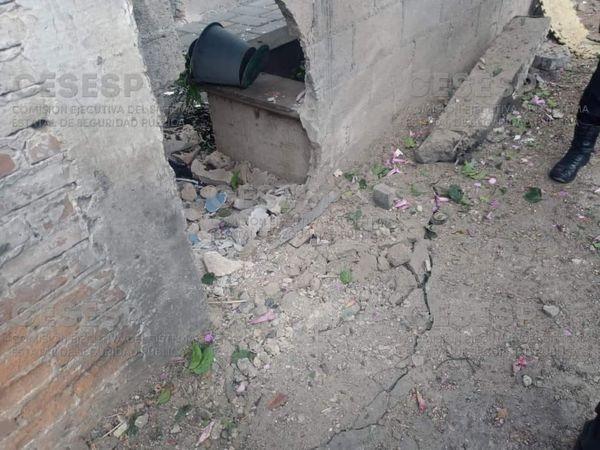 Daños materiales dejá explosión de batería automotriz en Tlalcuapan, Chiautempan
