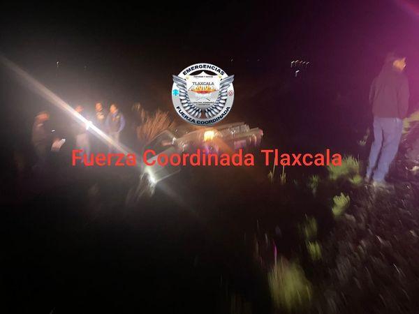 Un aparatoso accidente dejó un saldo de cinco personas lesionadas en Terrenate