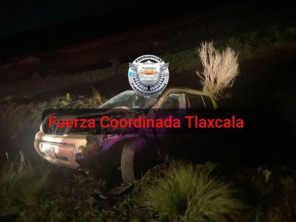 Un aparatoso accidente dejó un saldo de cinco personas lesionadas en Terrenate