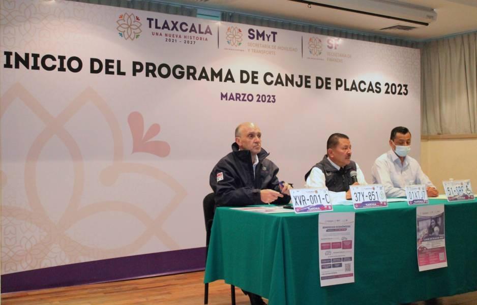 Mantiene CESESP trámite REPUVE gratuito en Tlaxcala
