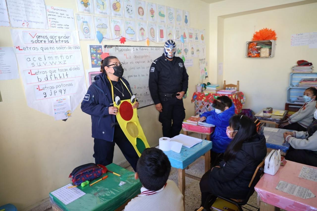 Impulsa Chiautempan estrategias de prevención y auto cuidado en escuelas 