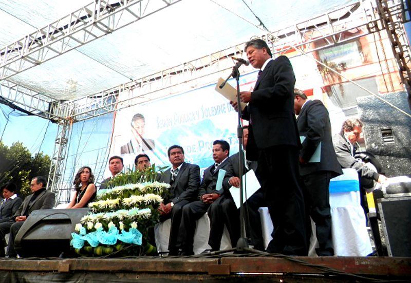 Toma protesta Pedro Tecuapacho Rodríguez en Teolocholco