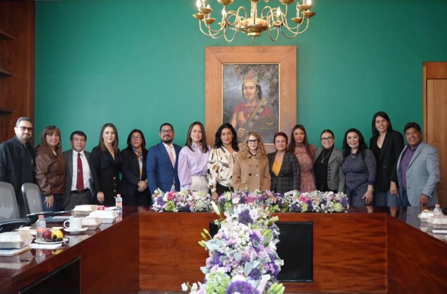 Sostiene Congreso primera mesa de trabajo con el Tribunal Superior de Justicia del Estado