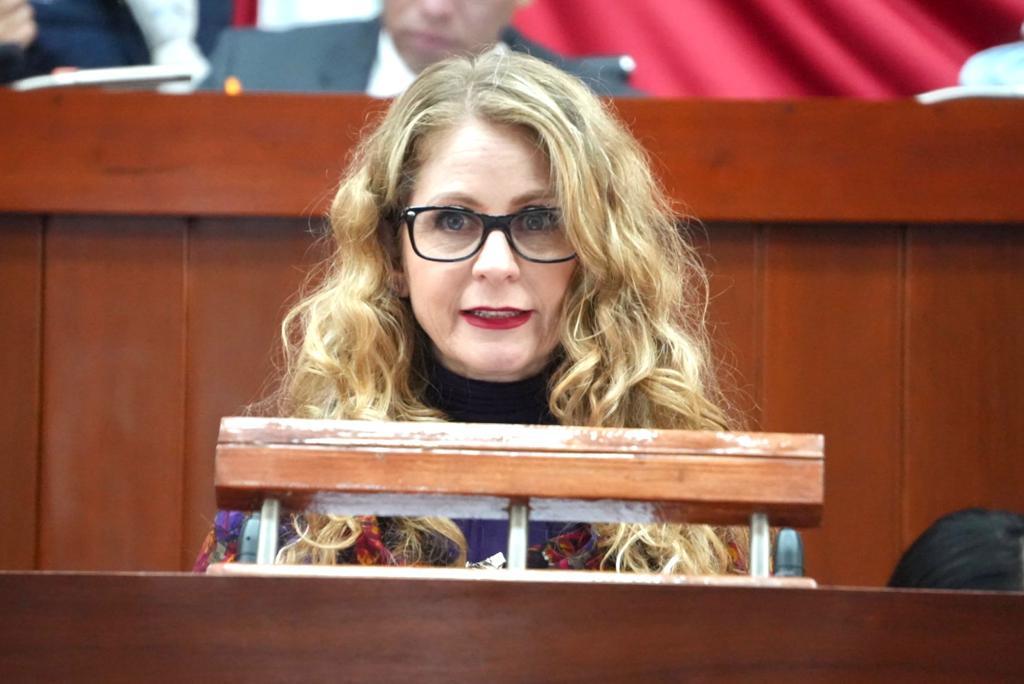 Propone Marcela González Castillo expedir la Ley para la Prestación de Servicios de Agua Potable y Saneamiento del Estado de Tlaxcala