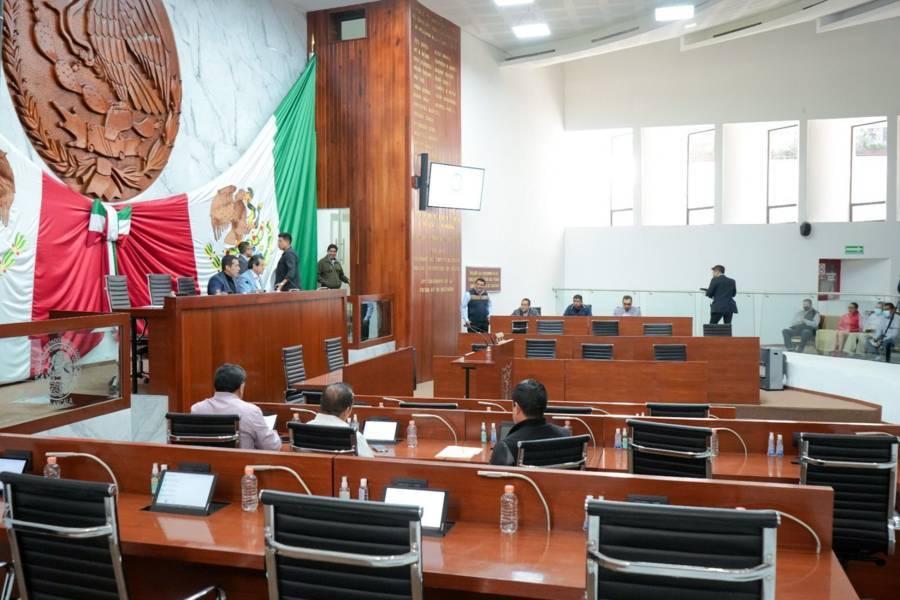 En un hecho histórico, se suspende sesión ordinaria en el Congreso del Estado