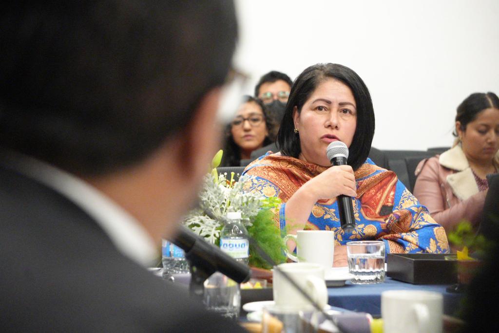 Plantea Blanca Águila a titular de la SSC viabilidad del mando único policial en Tlaxcala