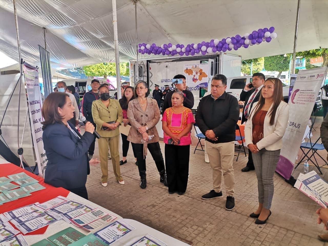 Destacada participación de SIPINNA - COESPO en las jornadas de información de la AVGM en SPM 