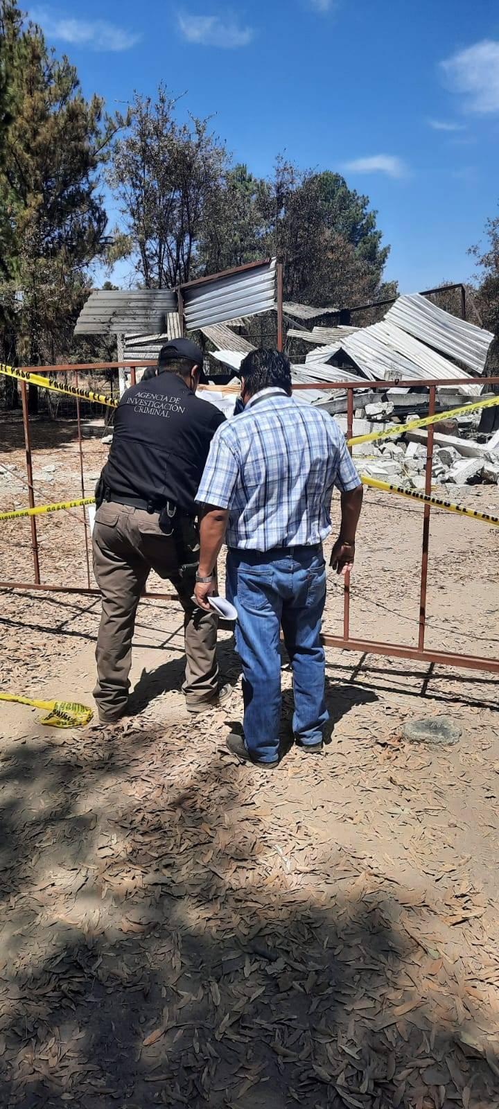 Cumplimenta PFM orden de cateo en un polvorín que operaba de manera irregular en Tlaxcala