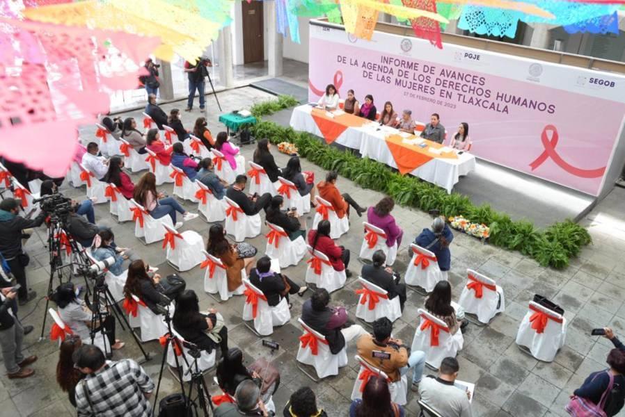 Presentan en el Congreso informe de avances de la agenda de los derechos de las mujeres