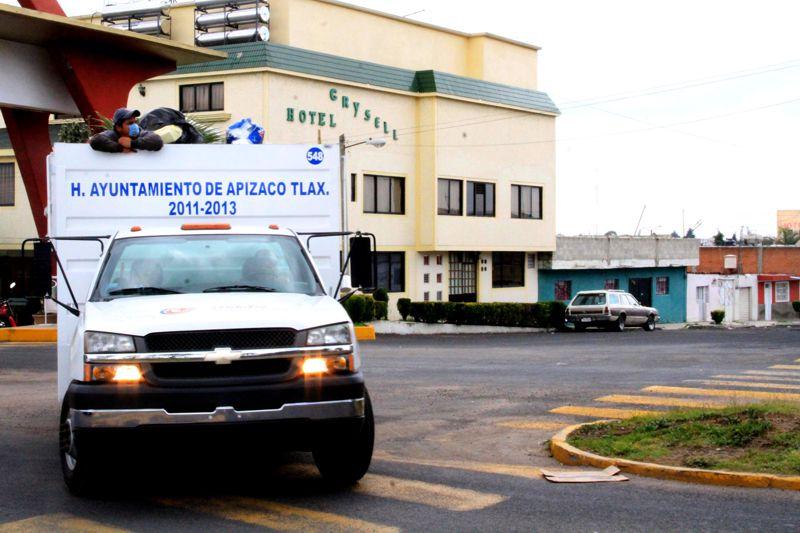 Regulariza Ayuntamiento servicio de Recolección de Basura en Apizaco 