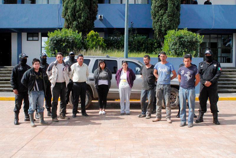 Desmantela PGJE banda dedicada al robo de transporte en carretera