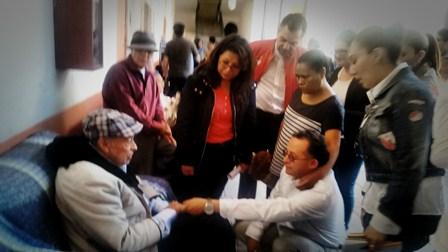 Realiza CEDH recorrido en asilo de ancianos en Españita
