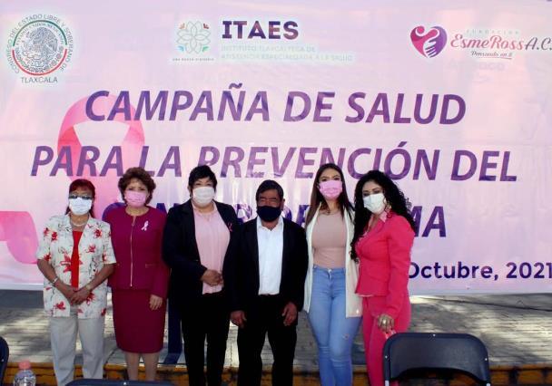 Lorena Ruiz arranca campaña de prevención de cáncer 