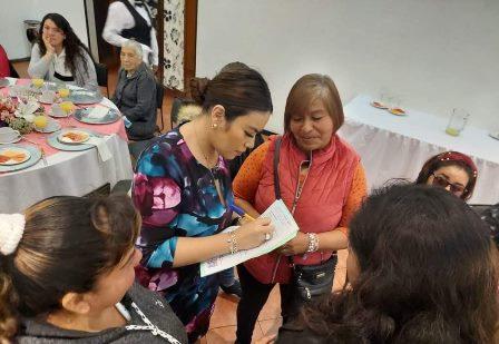 Conmemora Lorena Ruiz con mujeres de Apizaco el 8 de Marzo