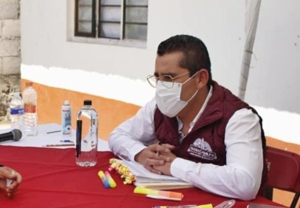 Oswaldo Romano está saqueando a Nanacamilpa, acusan pobladores
