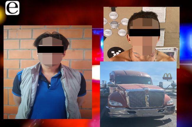 Aseguran a dos masculinos y un tractocamión con reporte de robo: PGJE
