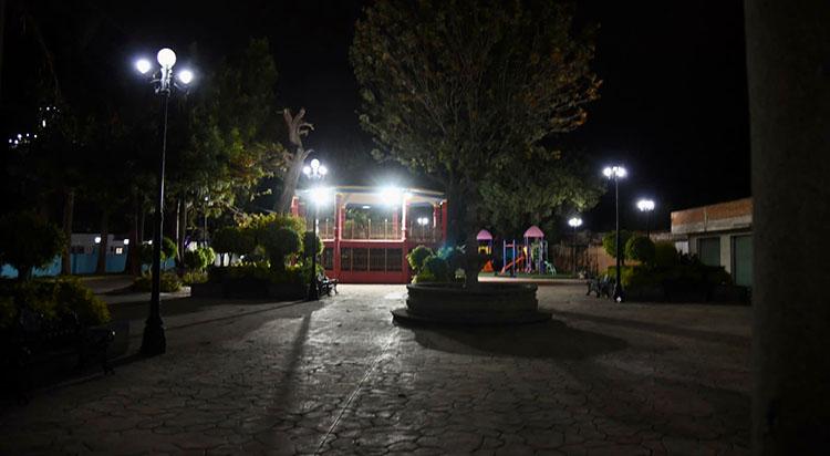 Tlaxcala capital brilla con sustitución de lámparas: Jorge Corichi
