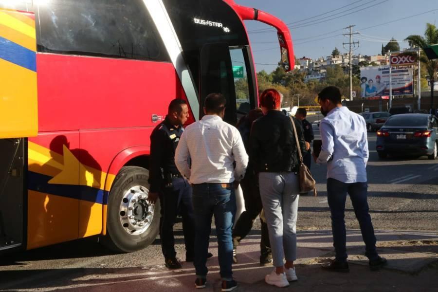 Asaltan a pasajeros tlaxcaltecas de EXAL en Río Frío 
