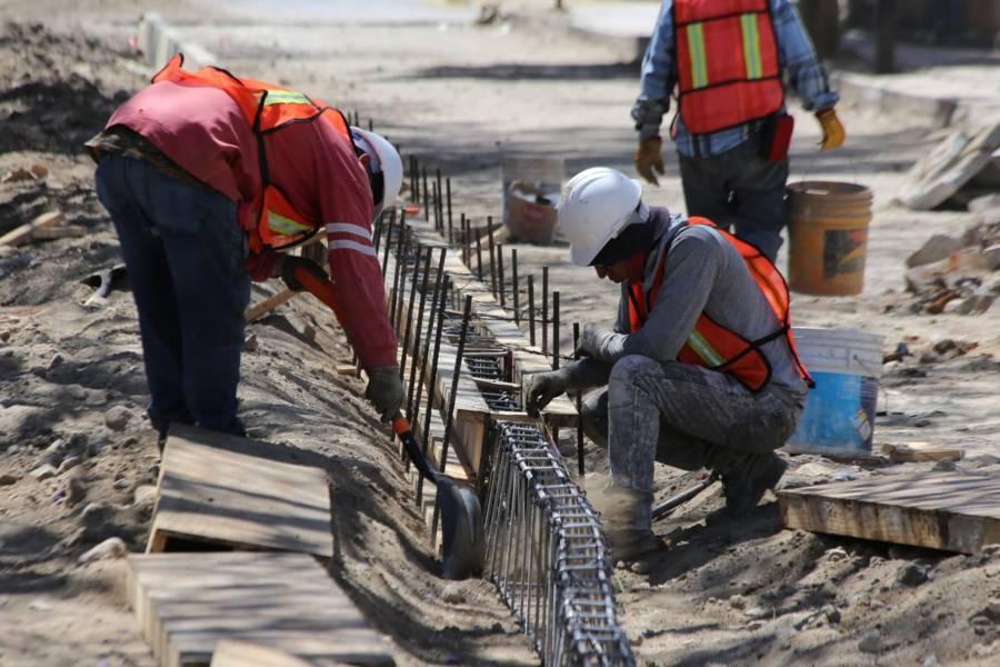 Avanza construcción del Corredor Urbano