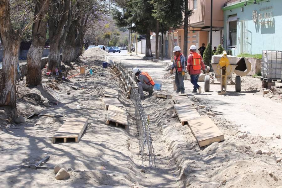 Avanza construcción del Corredor Urbano