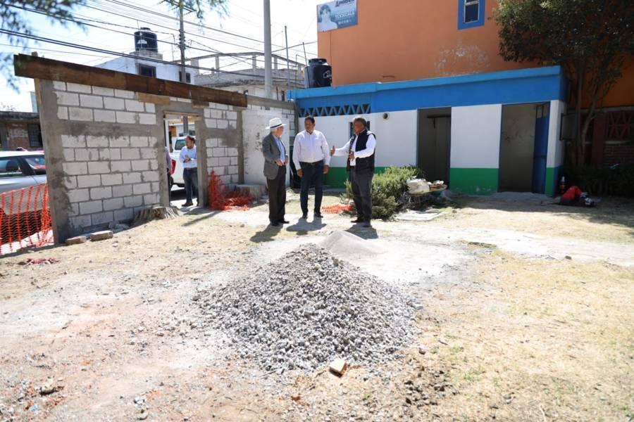 Avanza rehabilitación de siete pozos en Chiautempan