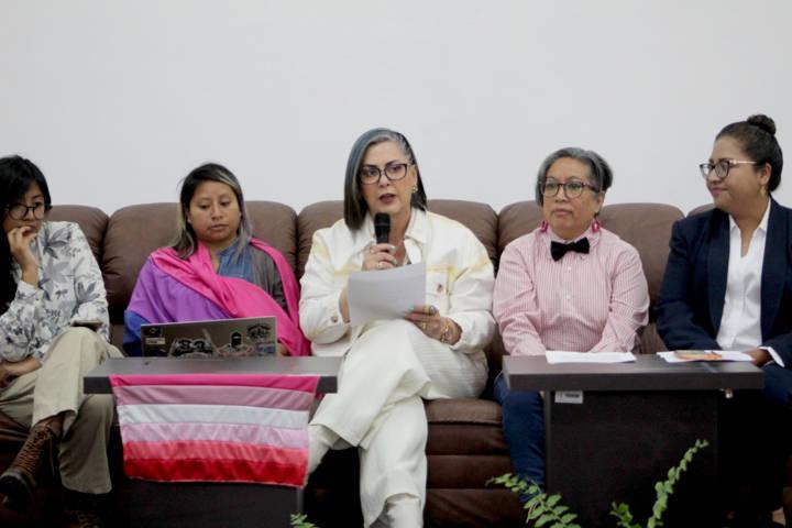 Acuerdan CEDH y La Cabilda agenda para visibilizar a las poblaciones lésbicas y bisexualas