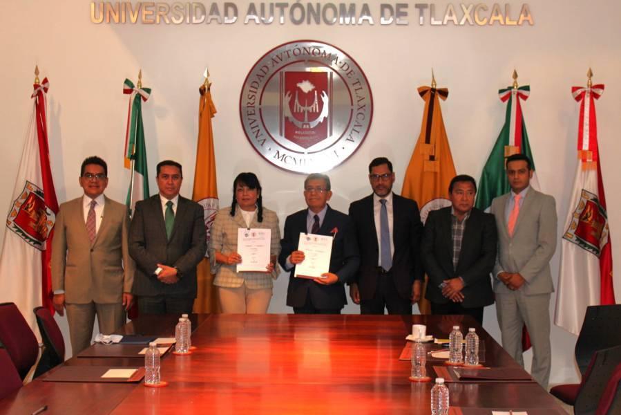 A través de convenio, IAIP-ITEI-UATX promoverán cultura de la transparencia y rendición de cuentas