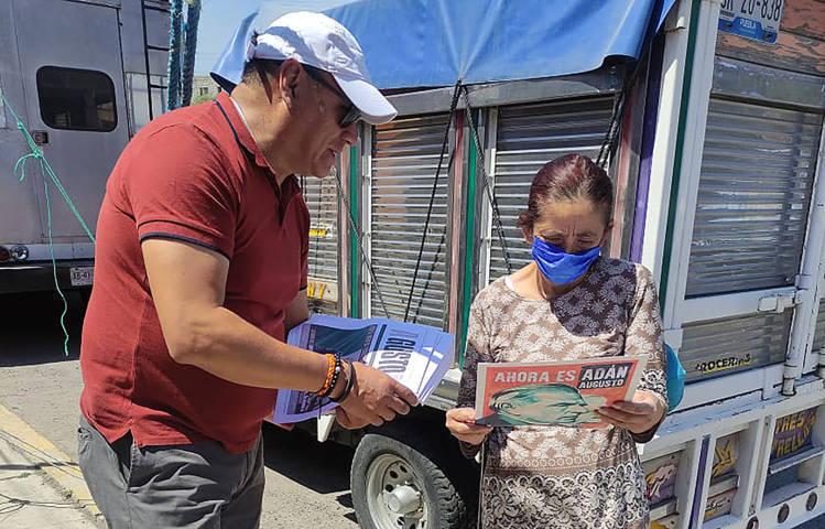 Coinciden ciudadanos de Zacatelco, Apizaco y Tlaxcala con el movimiento #AhoraEsAdánAugusto