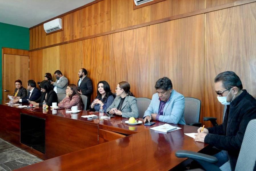 Sostiene Congreso primera mesa de trabajo con el Tribunal Superior de Justicia del Estado