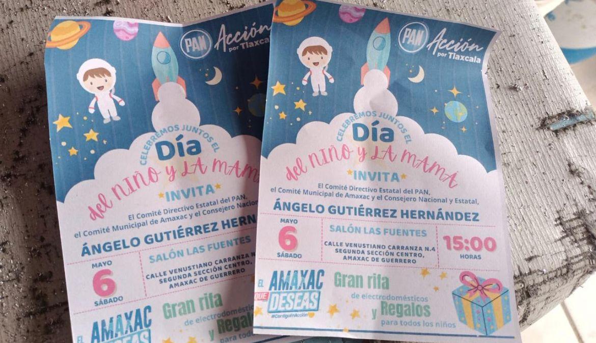 Alcalde se promociona con apoyos del gobierno federal