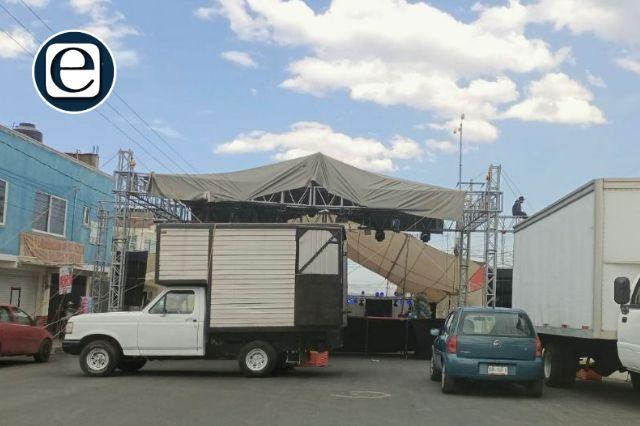Denuncian cierre de calles en Apizaco