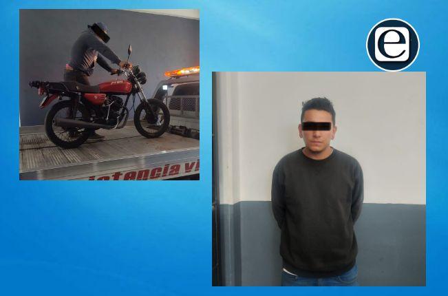 Detiene Policía de Chiautempan a masculino por alteración del orden