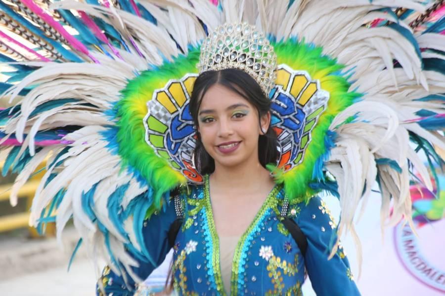 Con magno desfile inicia Yauhquemehcan el carnaval