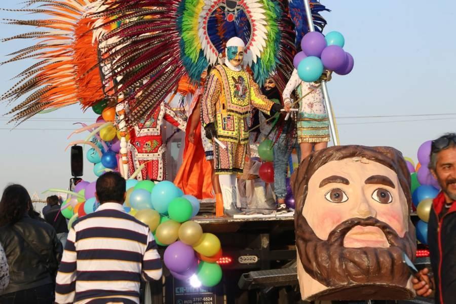 Con magno desfile inicia Yauhquemehcan el carnaval