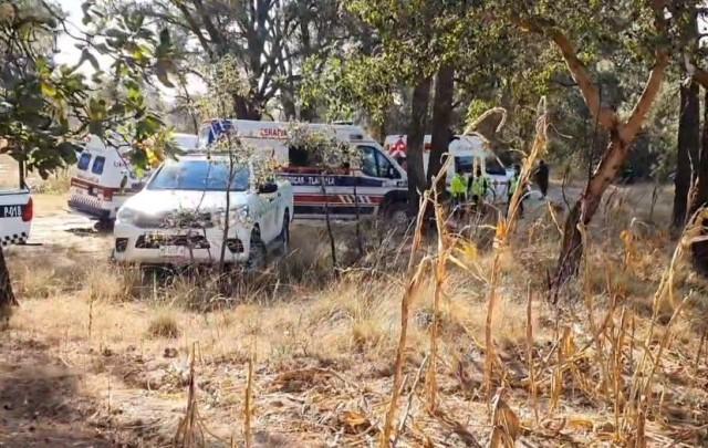 Dos heridos de gravedad deja  explosión de polvorín en Contla 