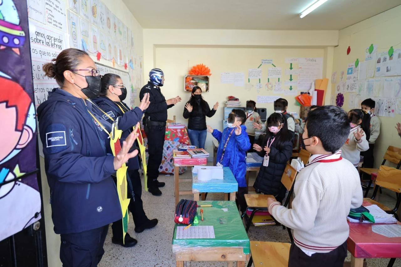 Impulsa Chiautempan estrategias de prevención y auto cuidado en escuelas 