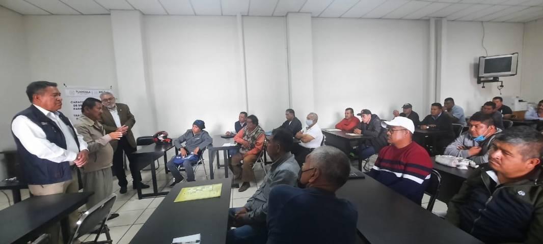 Inició SMyT capacitación para operadores de carga y pasajeros en materia de seguridad
