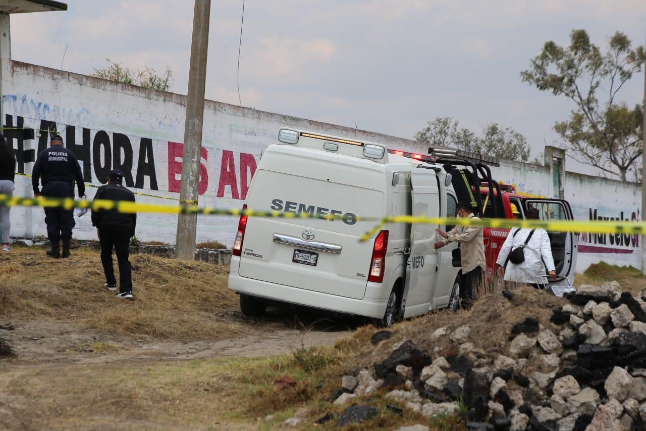 Localizan restos humanos al interior de una cisterna en San Lucas Tecopilco 