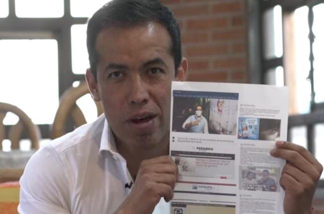 Bladimir Zainos queda en ridículo por dedicar el tiempo al celular y no a las sesiones  