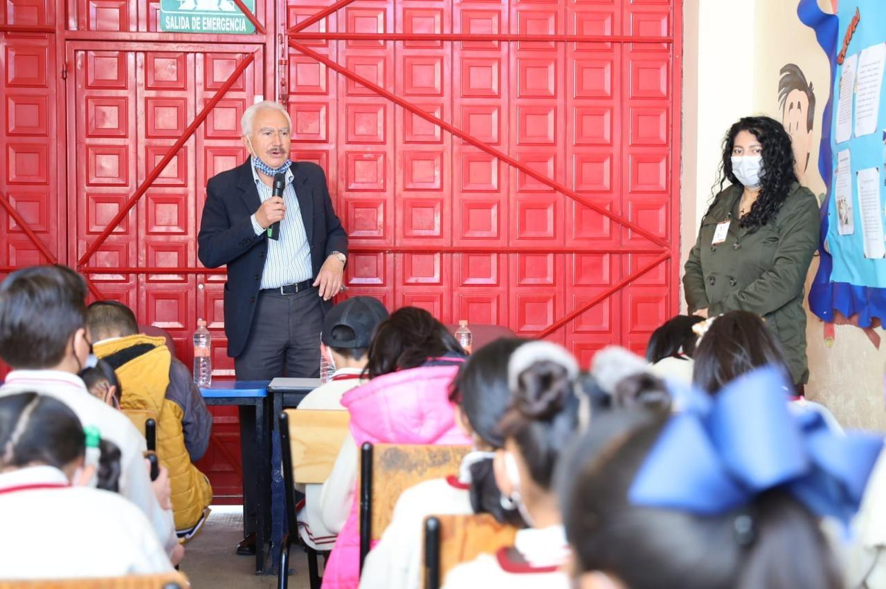 Impulsa Chiautempan estrategias de prevención y auto cuidado en escuelas 