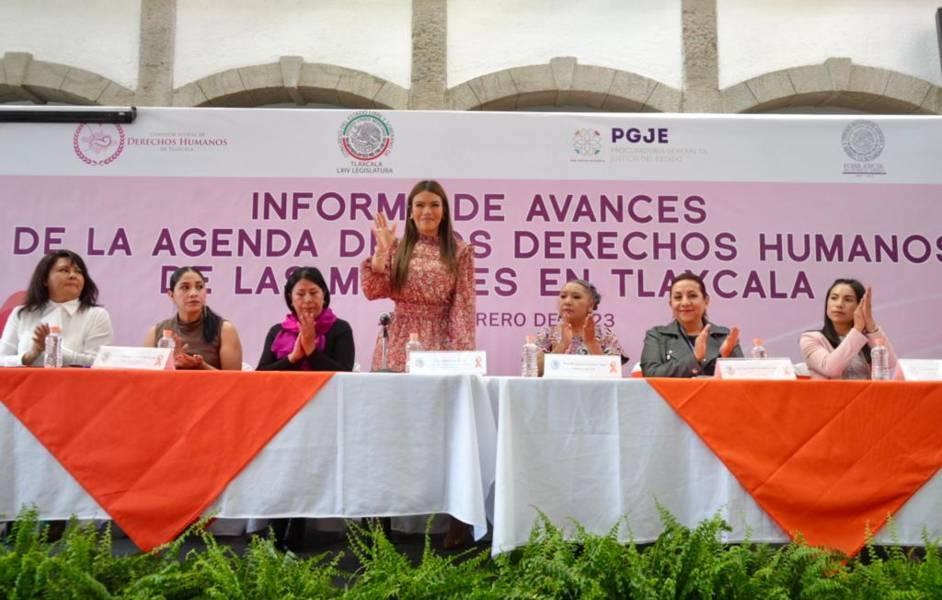 Presentan en el Congreso informe de avances de la agenda de los derechos de las mujeres