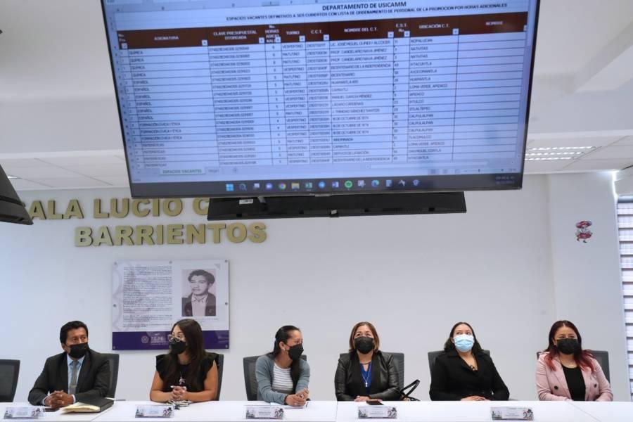 Asigna SEPE-USET 249 horas adicionales a docentes de secundarias técnicas