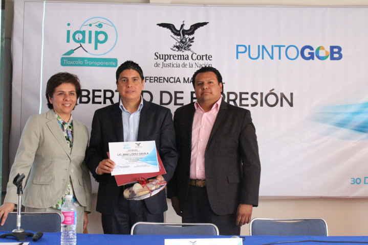 El IAIP Tlaxcala presenta Conferencia Magistral de López Dávila 